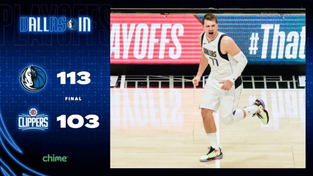  东契奇超神发挥，独行侠加时险胜快船队